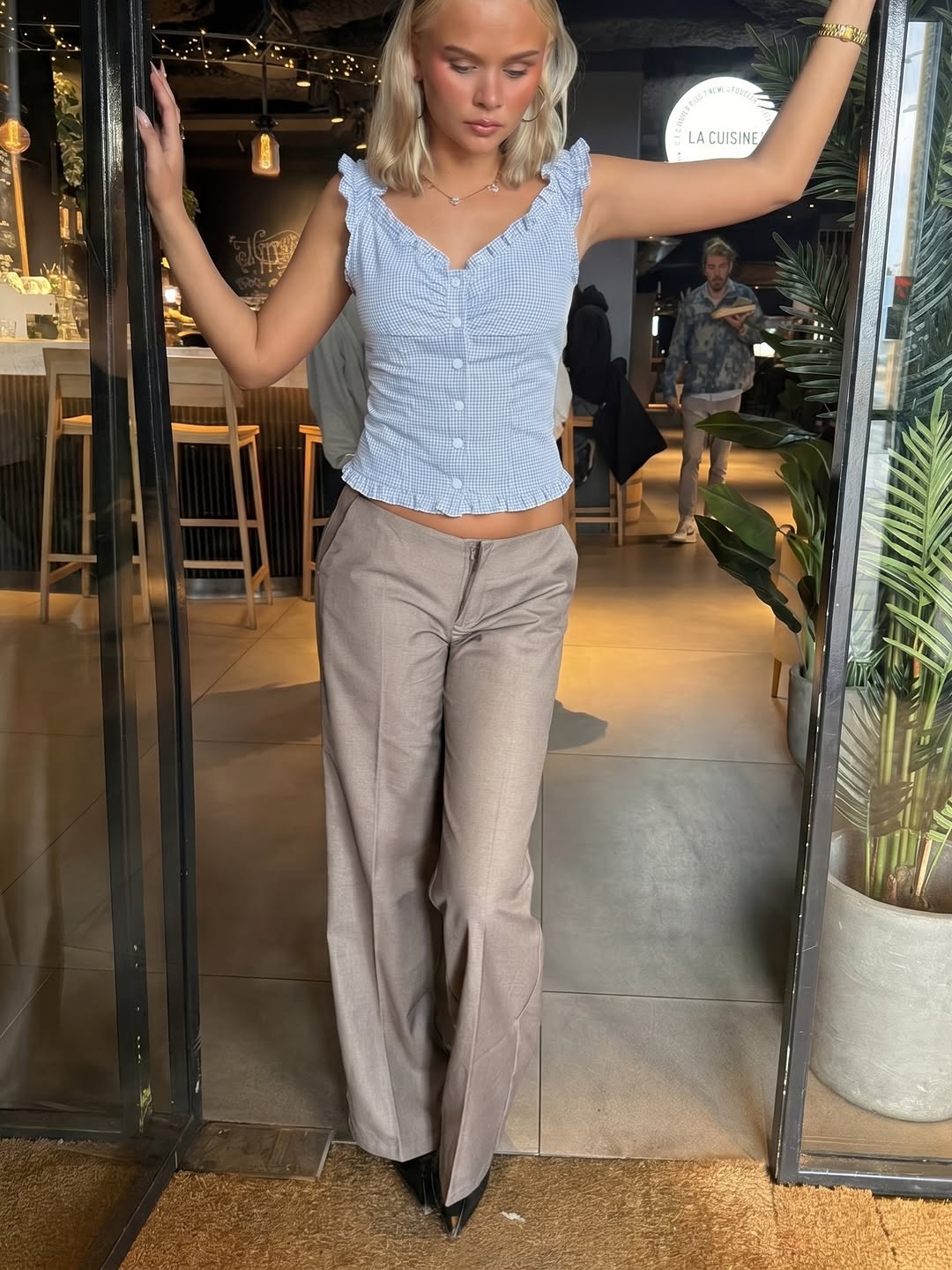 Astrid Ruffle Top
