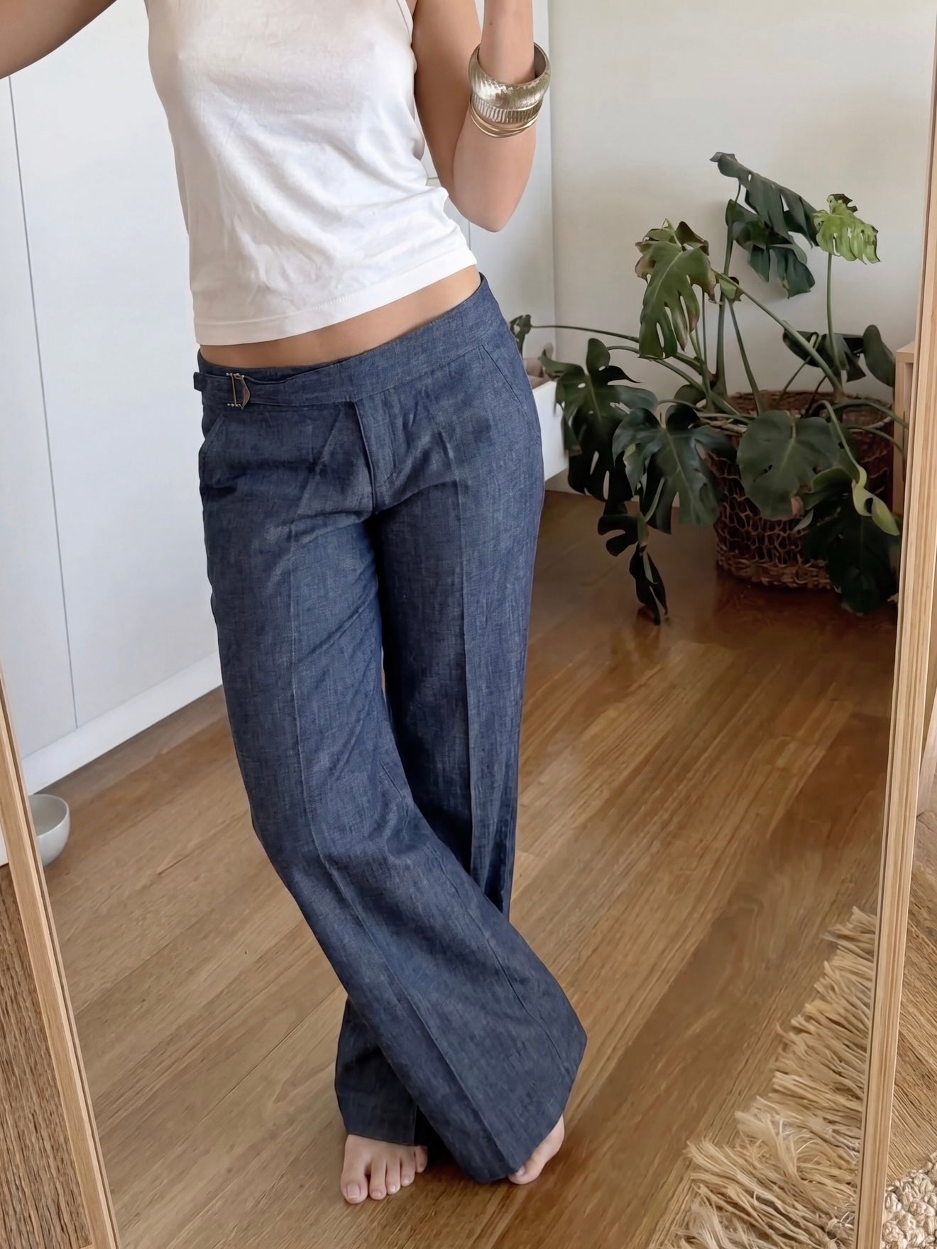 Lóa Trousers Indigo Main image